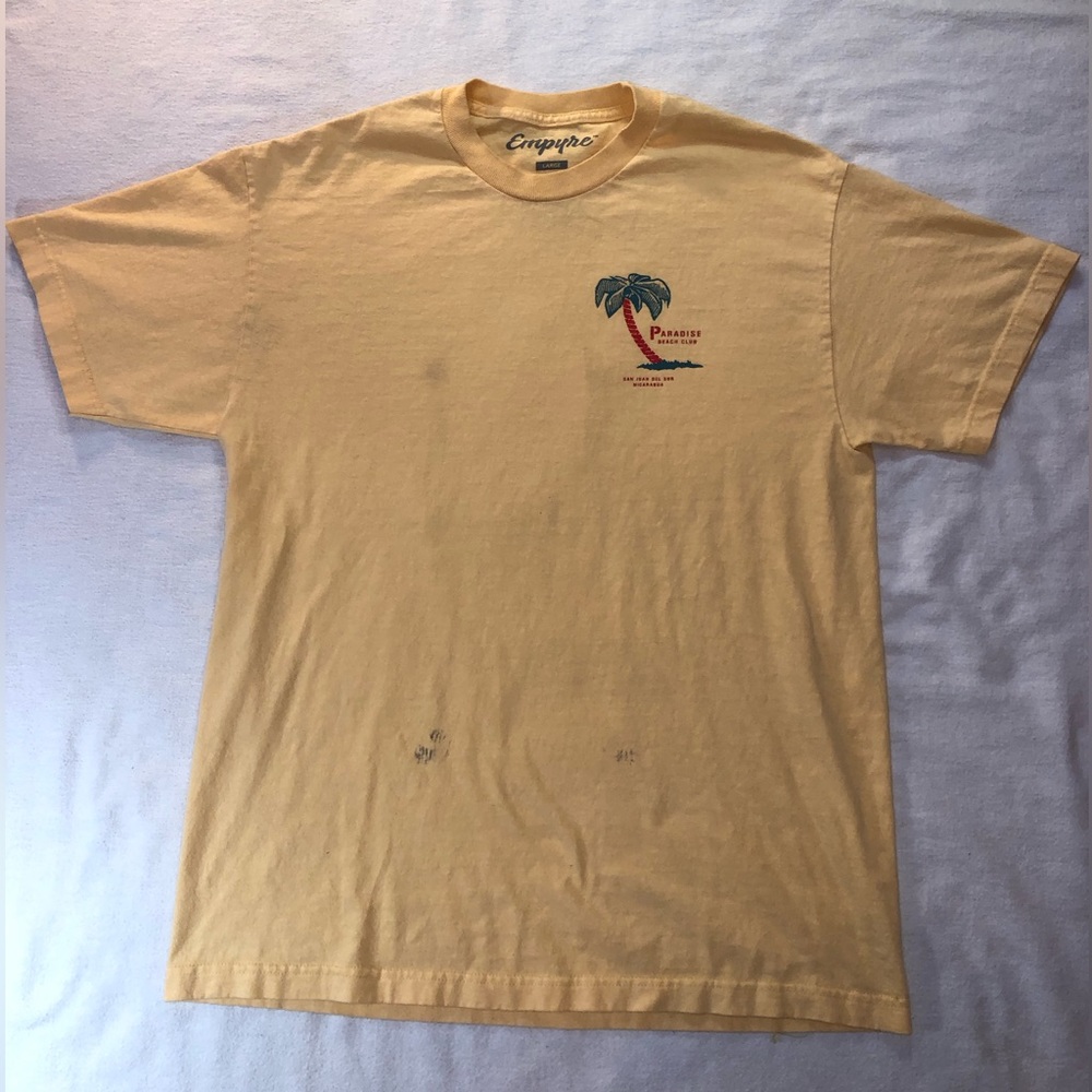 empyre T-shirt. Size Large. Stained on the front lower half could crop.